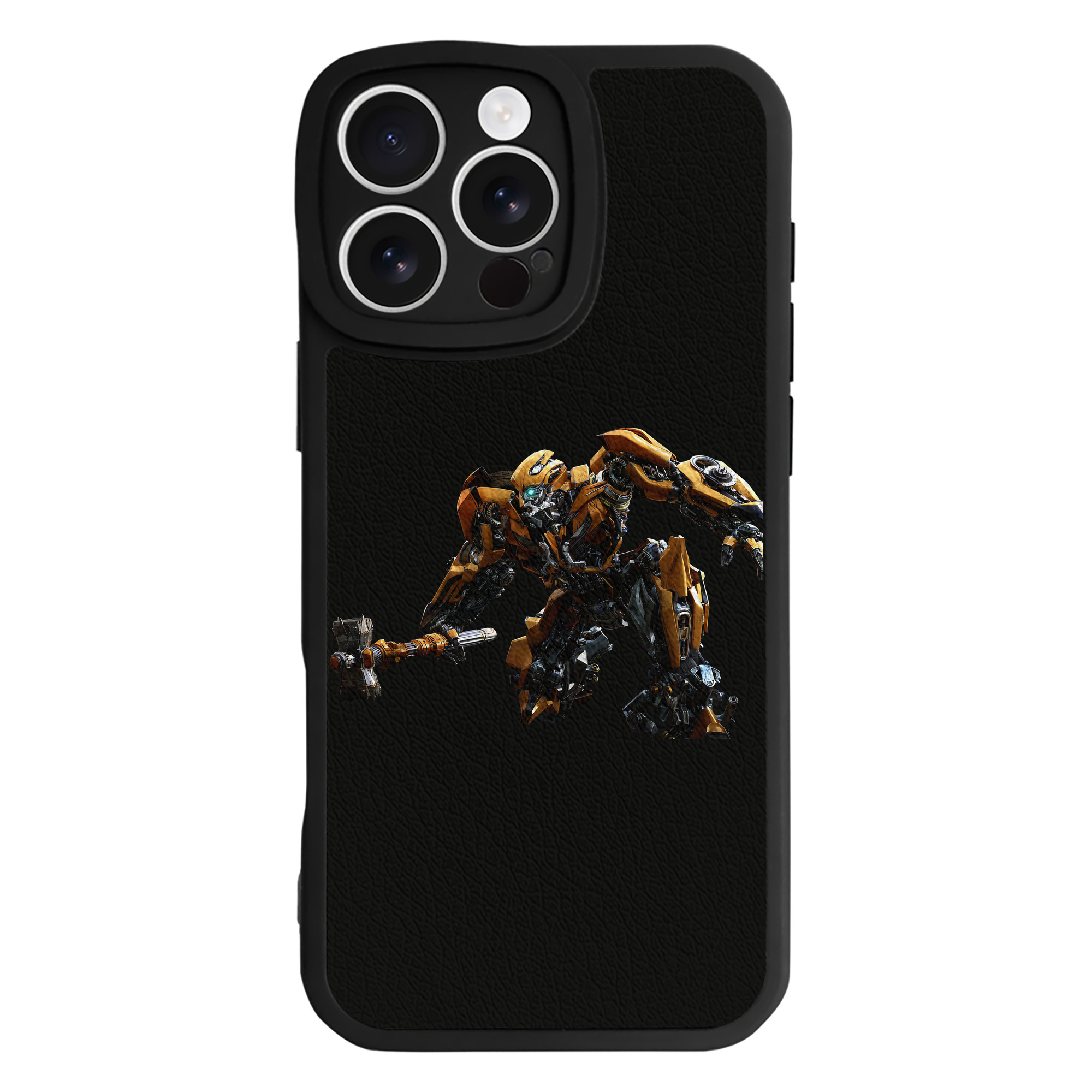 （画像用） Transformers トランスフォーマー 【iPhone 16シリーズ対応】シリコンスマホケース（レザー調） 材質：シリコン